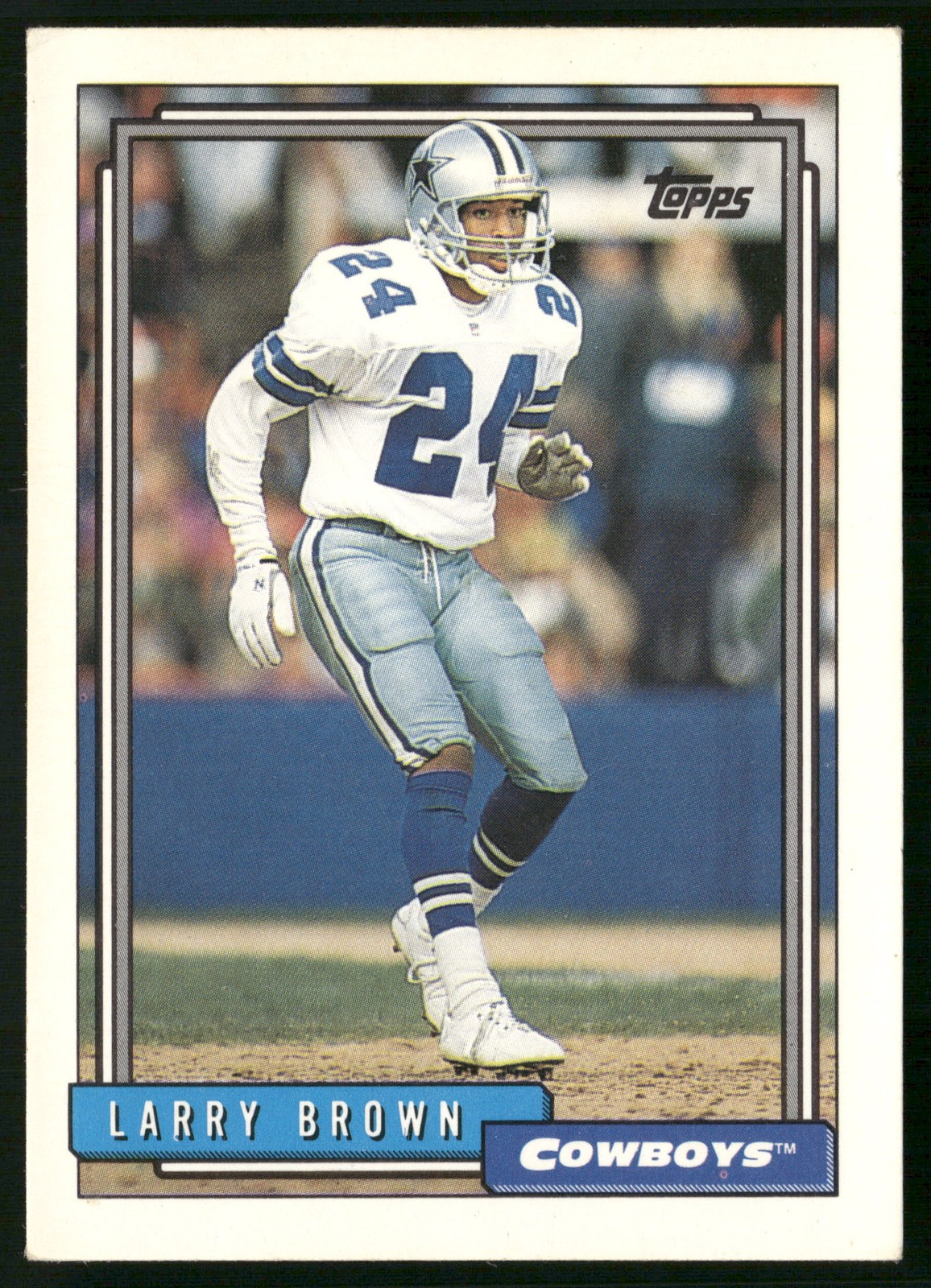 1992 Topps NFL Football #84 Larry Brown