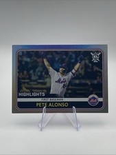Pete Alonso 2020 Topps Big League Highlights Silver /100