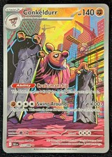 POKEMON - CONKELDURR 127/086 | BLACK BOLT | HOLO ILLUSTRATION RARE | NEAR MINT on eBay