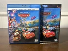 Cars 2 Blu-Ray 3D + Blu-Ray + DVD + Digital Copy (5-Disc, 2011) with Slipcover