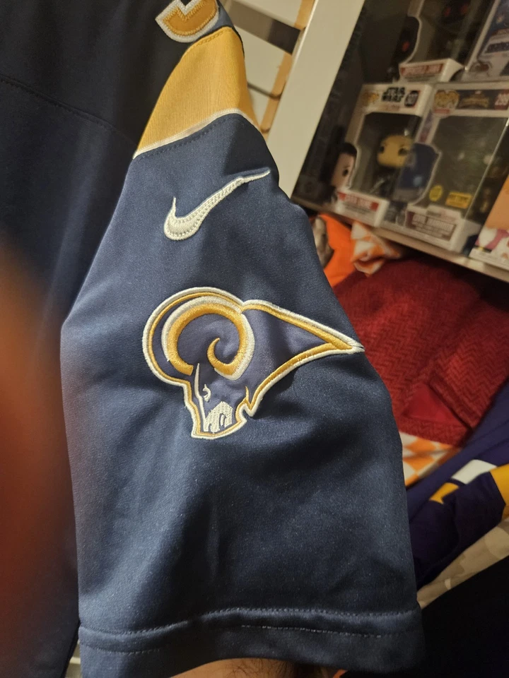 CAMISETA NIKE COSIDA DE LOS ANGELES RAMS Todd Gurley II #30 TALLA MEDIANA Foto 4 de 4