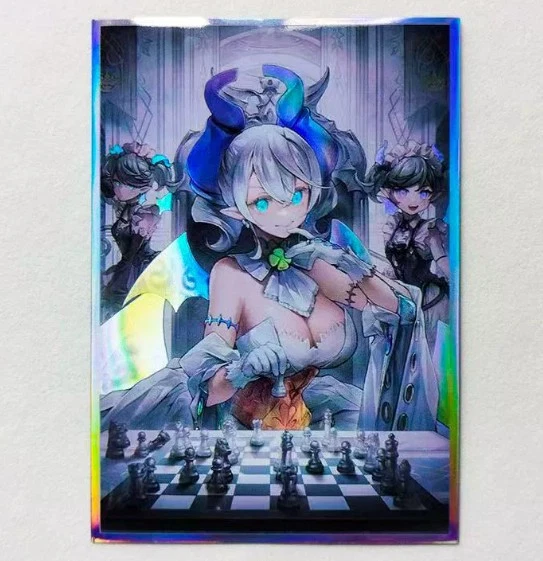 yugioh silver card sleeves Labrynth of the Silver Castle Holographic Card Sleeves main image 1
