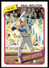 2011 Topps 60 Years Of Topps #60YOT-29 Paul Molitor