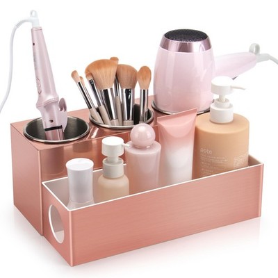 GFWARE Hair Tool Organizer - Bathroom Vanity Storage for Hair Dryers, Stylers