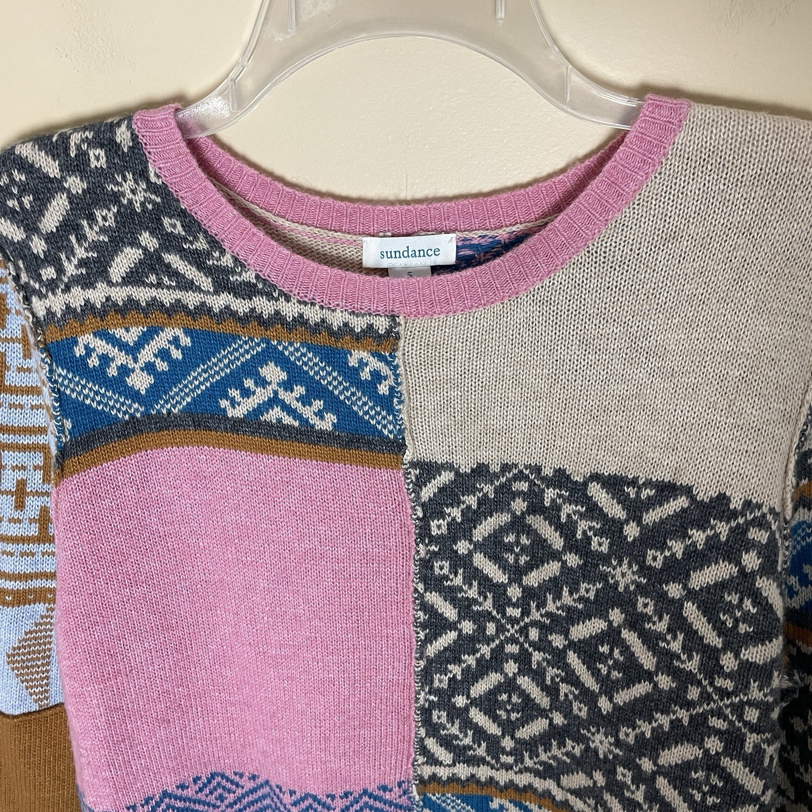 Sundance Fields of Fair Patchwork Pullover Tunic … - image 4