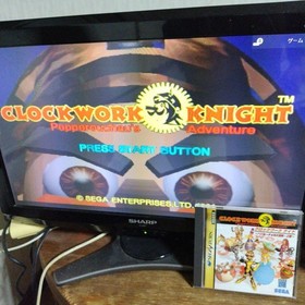Clockwork Knight Pepeluccio s Adventure Volume Set Sega Saturn 20a