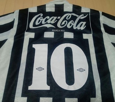 Camisa Santos Fc 1993 de Jogo Dellerba Coca Cola Gg | Roupa Esportiva