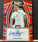 Wayne Bridge 2023-24 Panini Select FIFA Signatures Auto Red Prizm #SS-WB