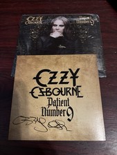 Ozzy Osbourne Signed Autographed CD Patient Number 9 Black Sabbath New