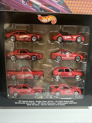 Hot Wheels Mattel 80th Anniversary 8 Pack Silverado Skyline Buick