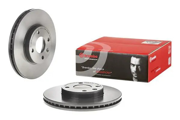 2x Bremsscheibe innenbelüftet 09.D426.11 BREMBO für CHEVROLET AVEO Schrägheck - Bild 2