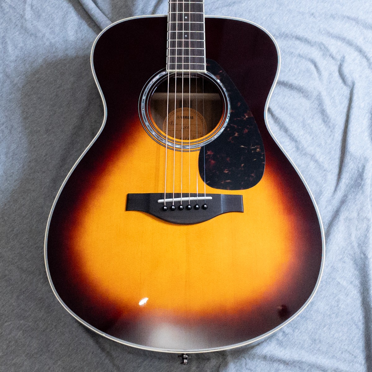 Electric Acoustic Guitar Yamaha LS6 ARE L Series BS Brown Sunburst