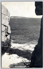 Postal vintage blanca y negra de Devils Gap South Coast Albany WA A304