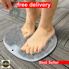 Shower Foot Scrubber Mat with Suction Cups for Exfoliating Clean Feet