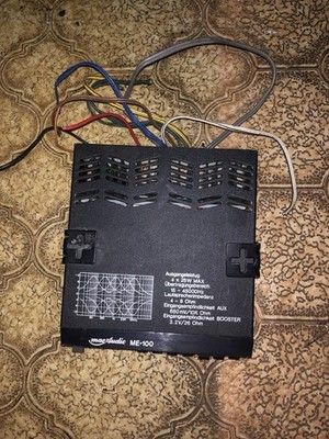 MacAudio ME-100 5 Band Equalizer Verstärker 4 x 25 Watt Leistung