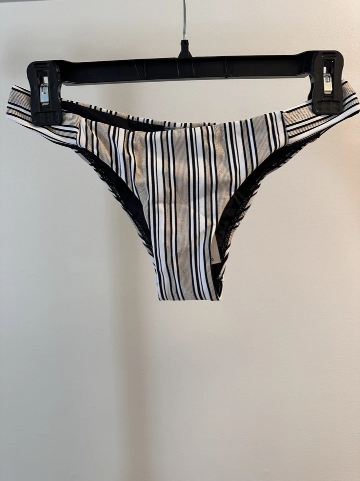 Новый Pilyq PQ гавани полоски хипстер бикини низ полный чехол размер маленький новый - Изображение 2 из 4