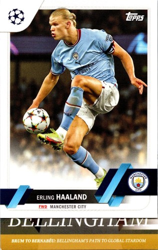 2022-23 Topps UEFA Club Competitions ERLING HAALAND #99 NM