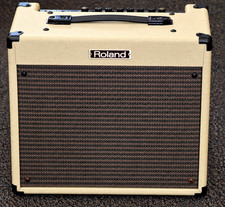Roland Blues Cube Model BC-30 1x12 Electric Guitar Combo Amp - Vintage Blonde