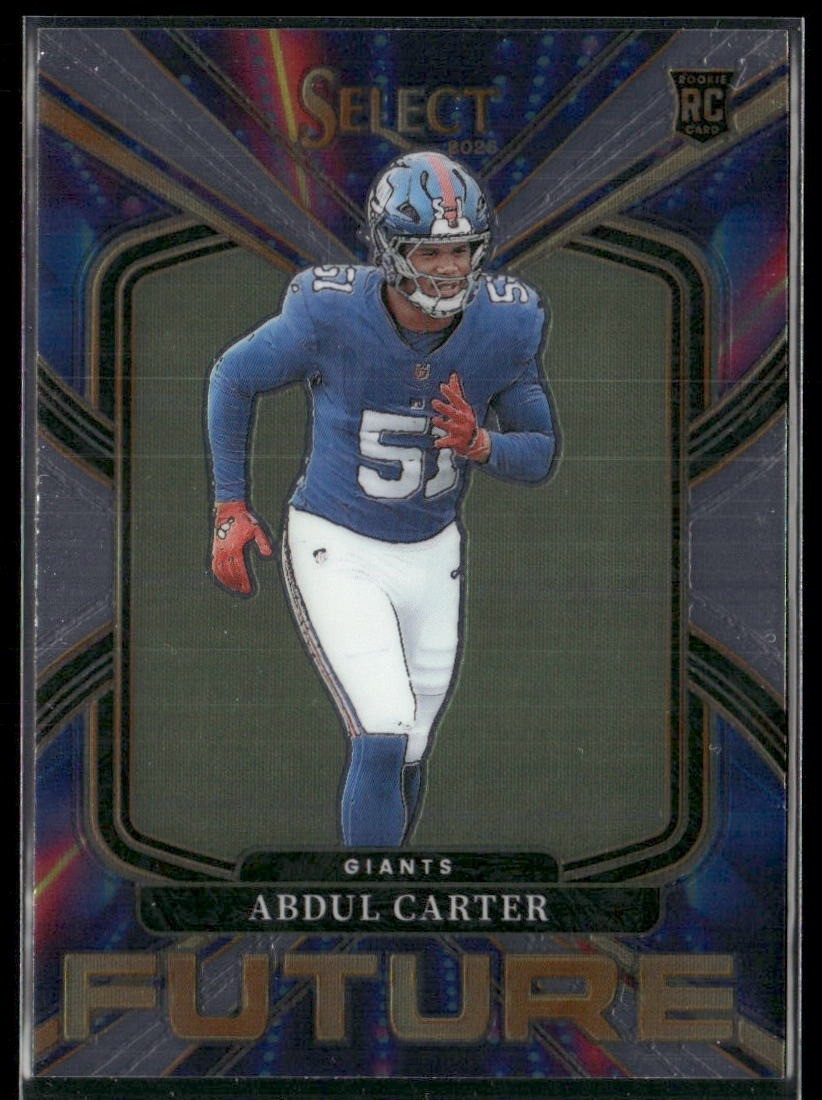 2025 Panini Select #18 Abdul Carter Select Future