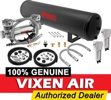 AIR SUSPENSION KIT/SYSTEM FOR TRUCK/CAR BAG/RIDE, DUAL HEAD COMPRESSOR, 5G TANK