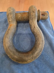 CROSBY 17 Ton Shackle Clevis Rigging Cable Lifting WLL 17T 1.5" Heavy Duty USA
