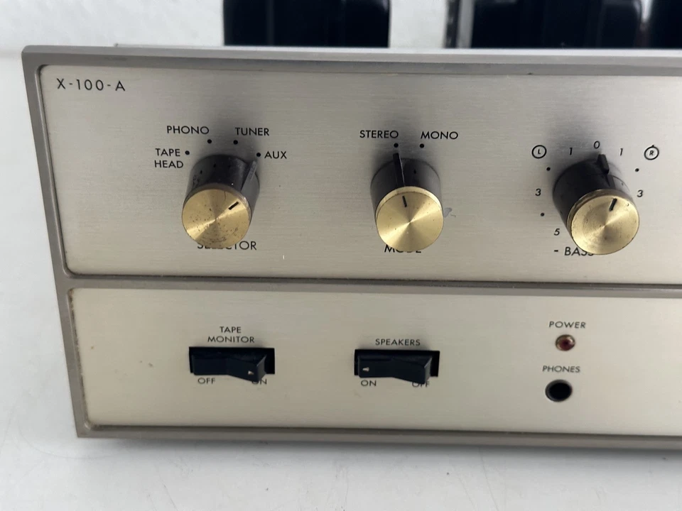 The Fisher X-100-A Tube Amplifier / Stereo Verstärker - Bild 2 von 4