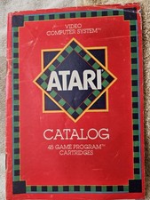 1981 ATARI GAME CATALOG