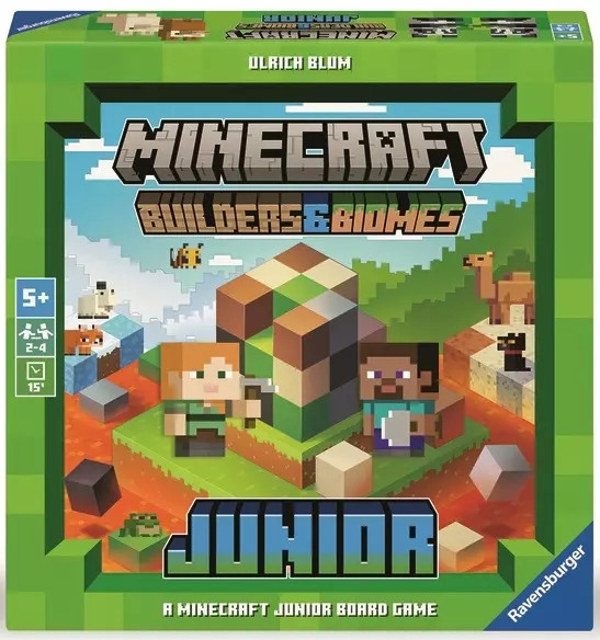 4005556246885 Ravensburger Minecraft. Builders And Biomes. Junior Ravensburger-image
