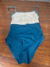 Yumiko Youth Leotard - Daniela Size 14 - Zenith/Misty Rose/Frost