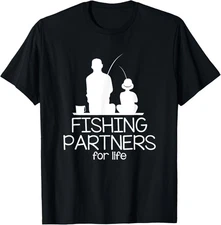 Fishing Partners For Life Father And Son Matching Outfits T-Shirt