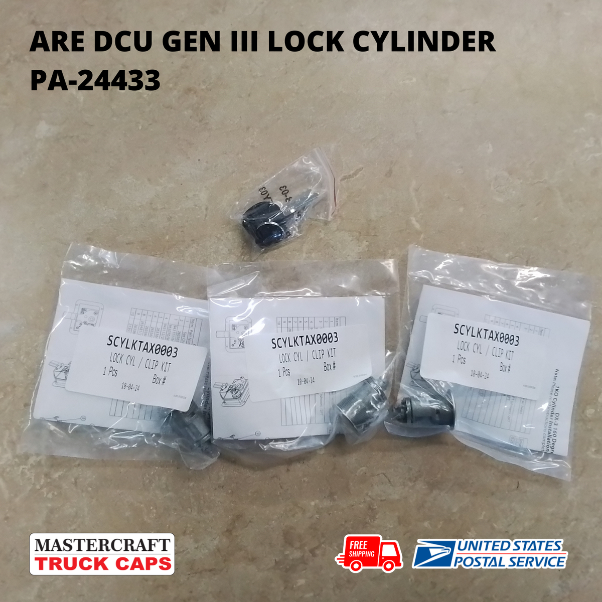 ARE DCU COMMERCIAL TRUCK CAP LOCK CYLINDERS GEN III #PA-24433 | eBay
