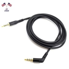 1PC 3.5mm Jack Cable for SteelSeries Arctis Nova 1 Headphones 1.5m Black TPE