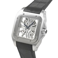 CARTIER Santos 100 Skeleton XL 100th Anniversary W2020018 SW10597
