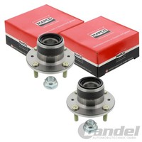 2X Mapco RADLAGER-SATZ Hinten Beidseitig Passend FüR Mitsubishi Galant | 26553