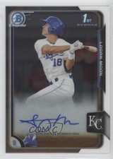 2015 Bowman Chrome Prospects Auto Logan Moon #BCAP-LM Auto 7k0