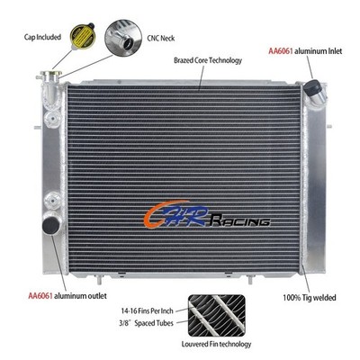 Für 1979-1986 HOLDEN COMMODORE VB VC VH VK V8 AT Manual Aluminum Radiator Kühler