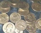 Washington Quarter 90% Silver pre 1964 WWII .90 silver coinage gowithme2