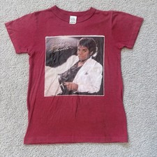 RARE Vintage 90s Michael Jackson Thriller Album Tee Shirt size Kids 3T