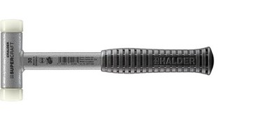 Halder 3377.030, Supercraft-Mallet Non Rebound, Steel Tube Handle, Nylon Faces