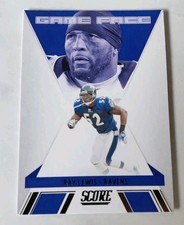 2021 Score NFL Ray Lewis Game Face Insert Card #GF6, Baltimore Ravens