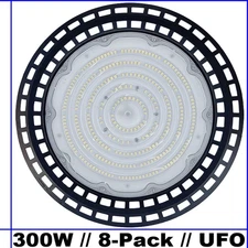 300W Led UFO High Bay Light Warehouse Industrial Factory Shop Commercial Lamp