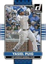 2015 Donruss #106 Yasiel Puig
