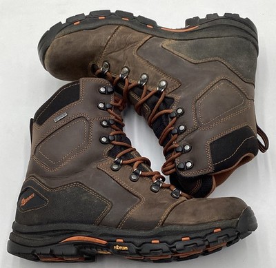 Danner Vicious Men's 8'' Leather Waterproof Plain Soft Toe Work Boot Size 10 D