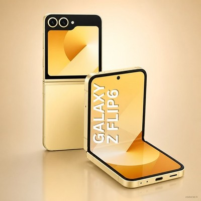 Samsung Galaxy Z Flip6 5G 512GB 12GB SM-F741U/B Yellow       > 3 Jahre Gewähr