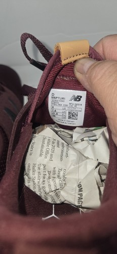 New Balance Fresh Foam V1 Sneakers Maroon Mens Size 8 - Picture 12 of 15