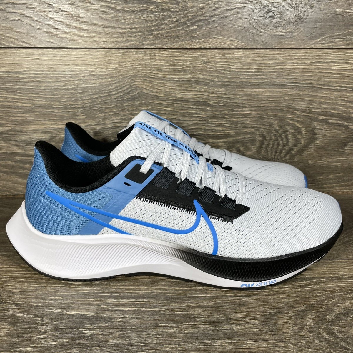 Nike Men's Air Zoom Pegasus 38 Blue White Black Athletic