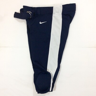 Nike Mach Speed Football 3/4 Pants Training Size L Blue Knee Pads Mesh  Panels