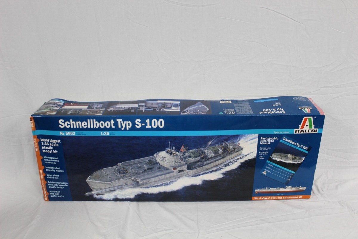 ITALERI #5603 Schnellboot Typ S-100 1:35 - Model | eBay