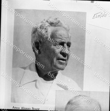 Amos Alonzo Stagg Medium Frame Negative - Jim Rowe Archive S172