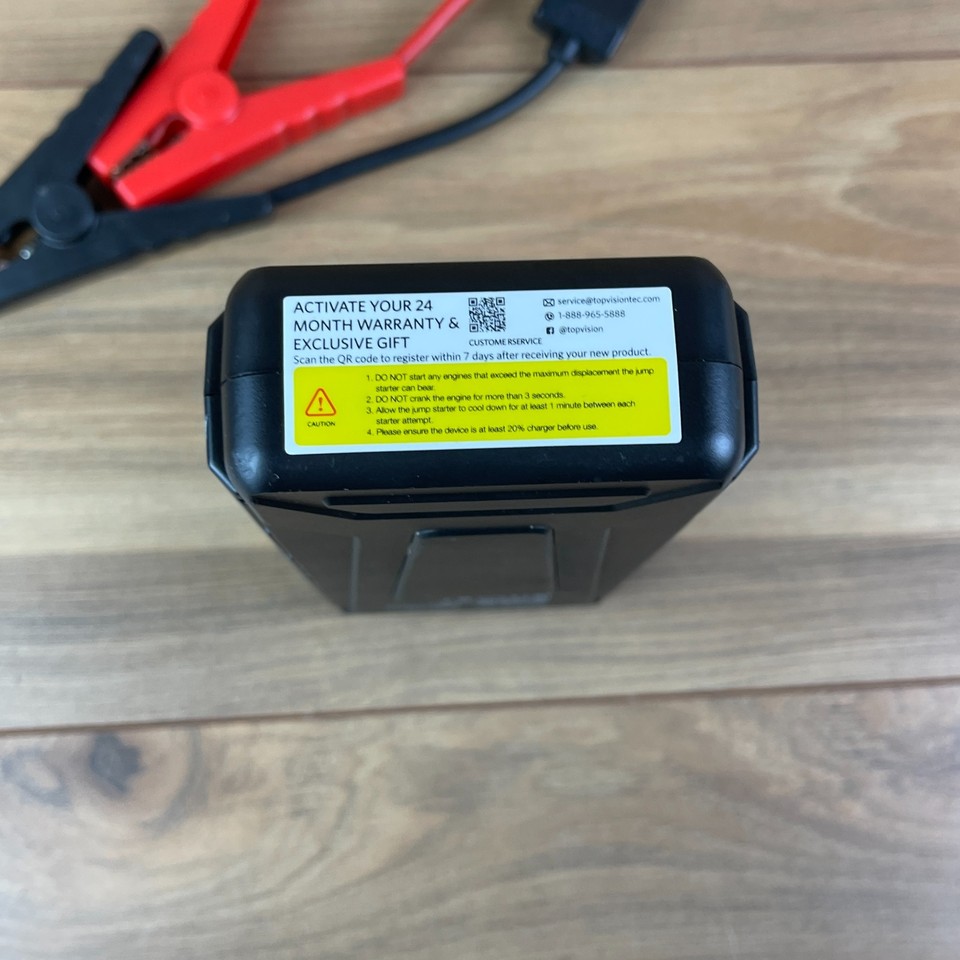 Topvision G26 MultiFunction 2200A Portable Battery Booster 12V Car